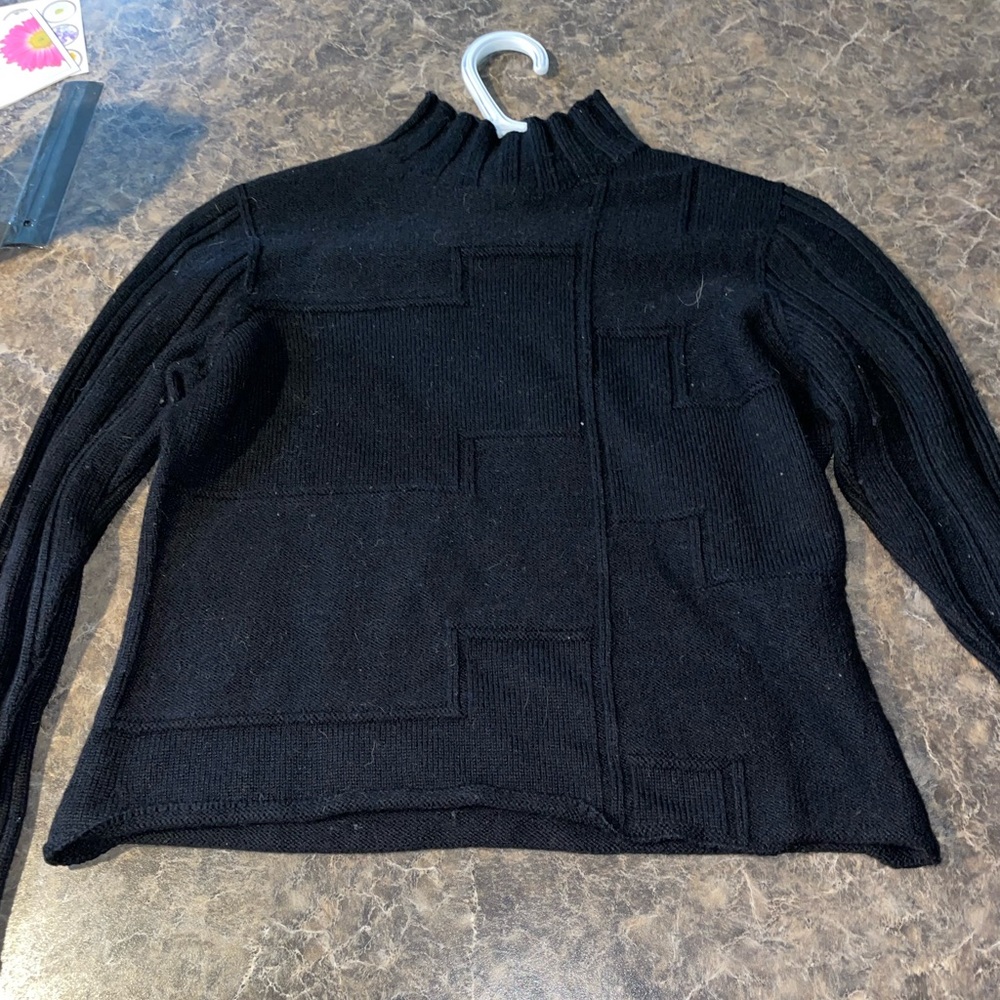 Black sweater
